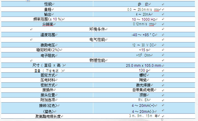 JK 9301B11 带集成电缆传感器